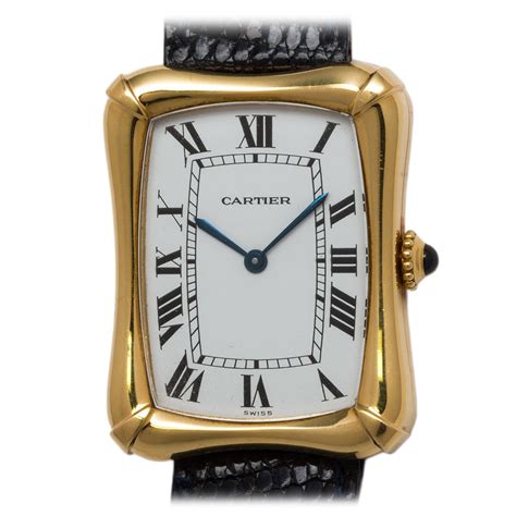 cartier tank bamboo|cartier yellow gold tank watch.